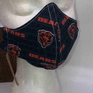 Unisex BEARS Handmade 100% Cotton Face Mask ~New!